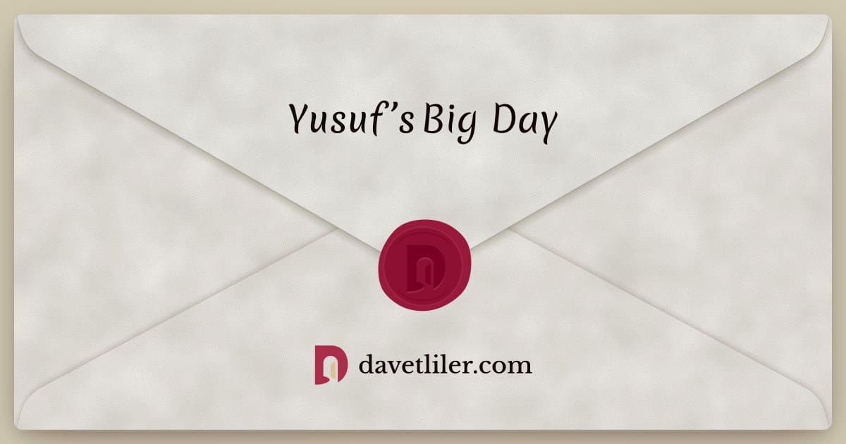 Digital invitation link preview with Invitation: Classic envelope
